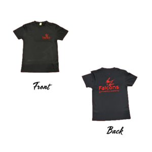 Child's Navy/Red Club T-Shirt - Available at our new store https://falcons-gymnastic-academy.sumupstore.com